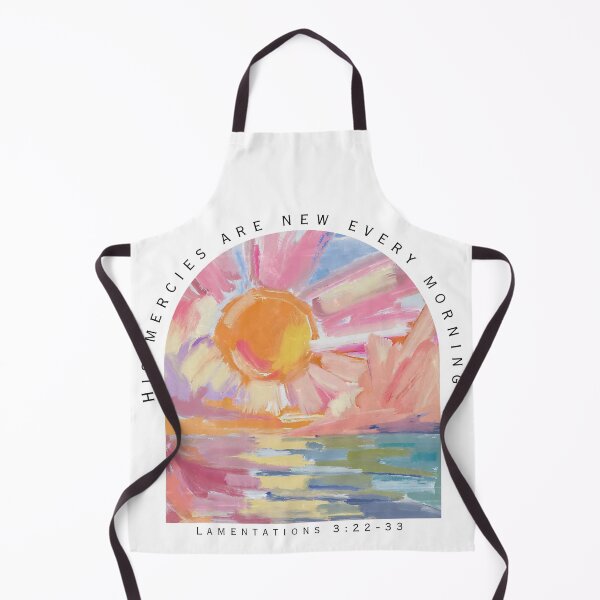 Item preview, Sunset Boho Christian His Mercies Are New Jesus Faith Based designed and sold by NiriSunStudio.