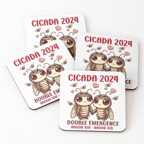 Item preview, Cicada 2024 Double Emergence Broods XIX - XIII Entomology designed and sold by Stick-Artistry.
