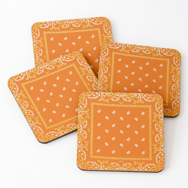 Item preview, Orange kerchief pattern  designed and sold by Roxburylane.