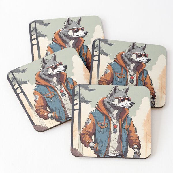 Item preview, Cool Wolf designed and sold by Georgiashues.
