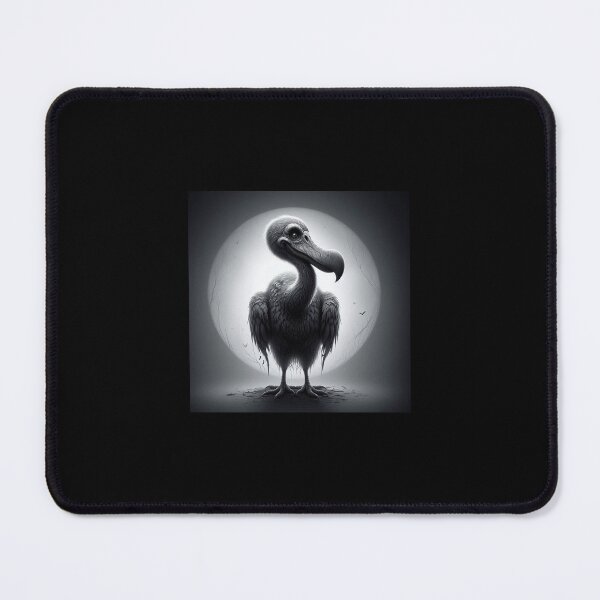 Item preview, Scary dodo bird with a full moon behind it designed and sold by Marici8.