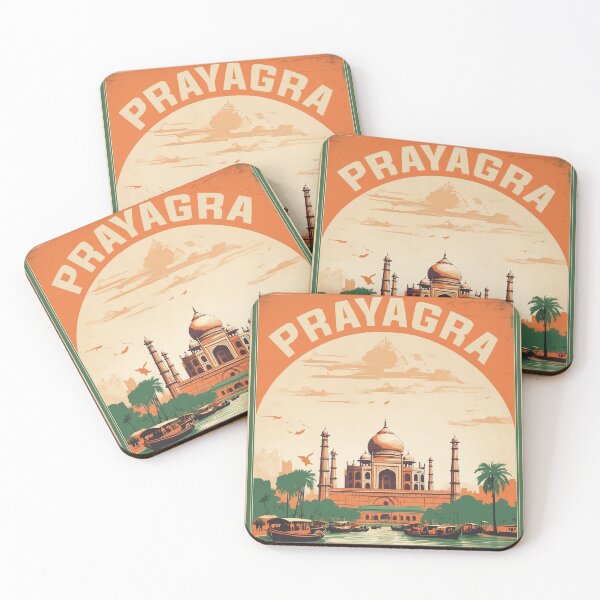 Item preview, Prayagra India Vintage Travel Tourism  designed and sold by TravelersGems.