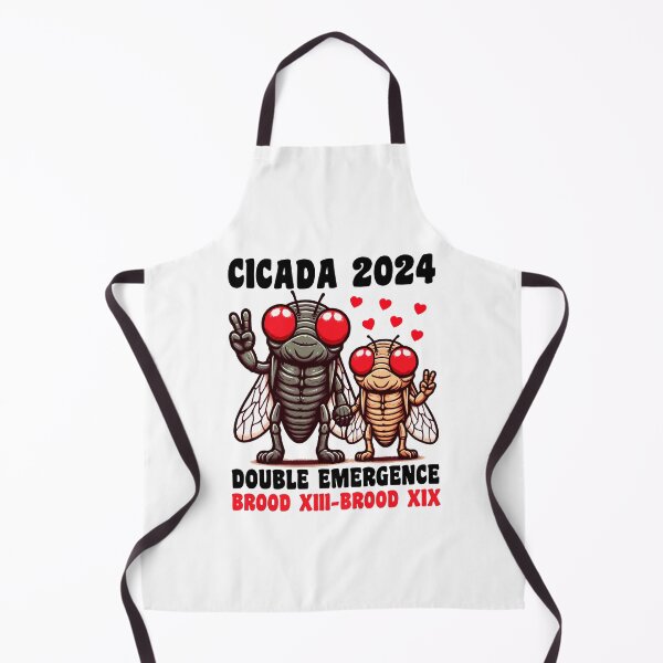Item preview, Cicada Funny 2024 Double Emergence Brood XIII And Brood XIX Bug designed and sold by Stick-Artistry.