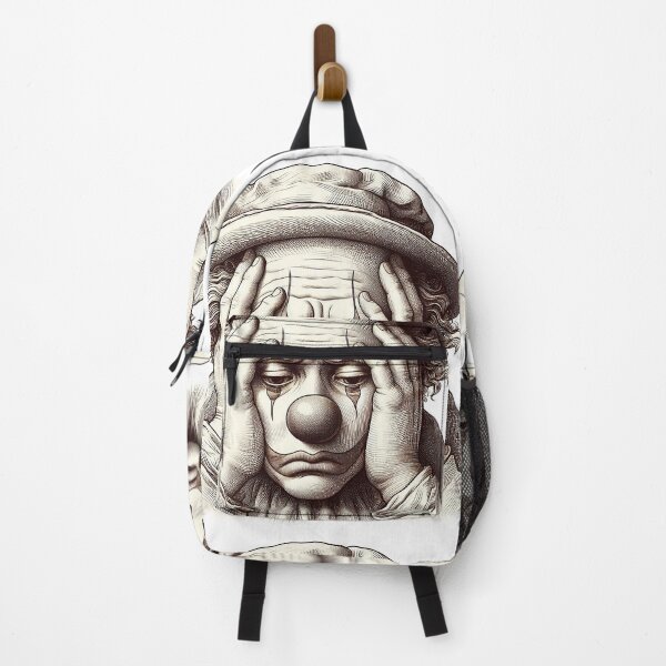 Item preview, CLOWN ALA DAVINCI designed and sold by Foxlindesigns.