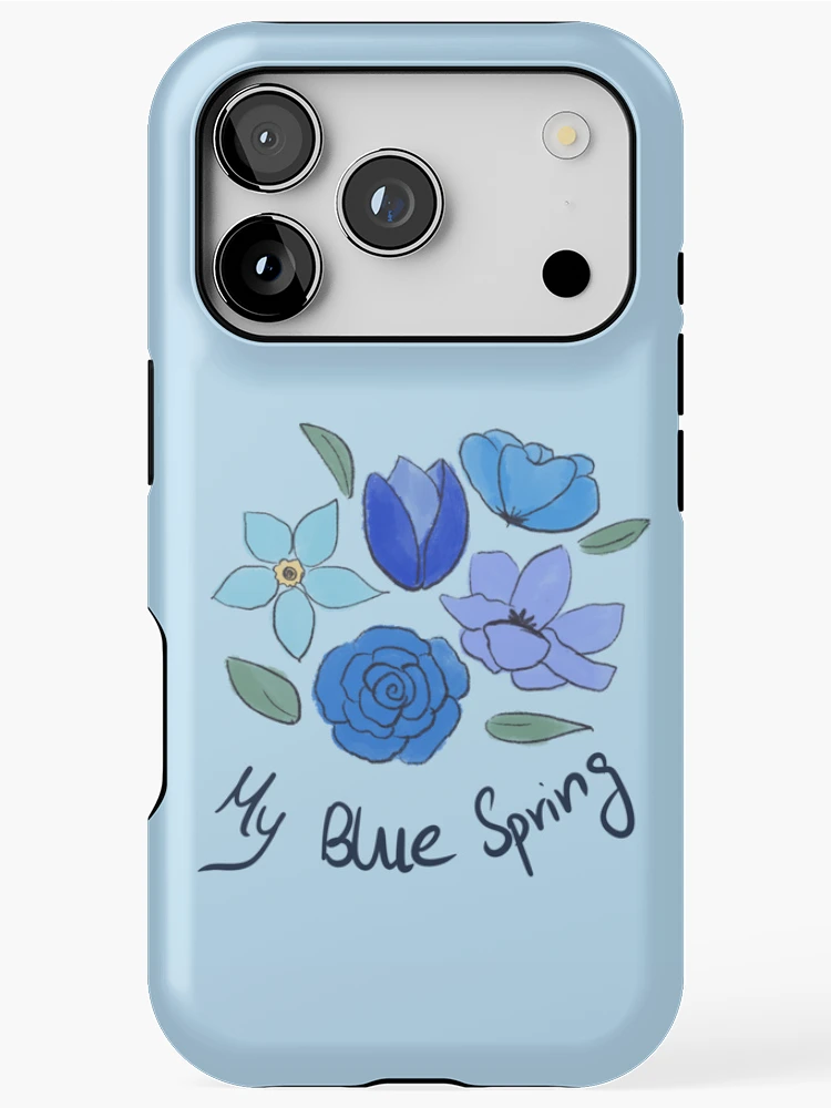 Thumbnail 1 of 4, iPhone Case, TXT Blue Spring designed and sold by SpringdayMay.