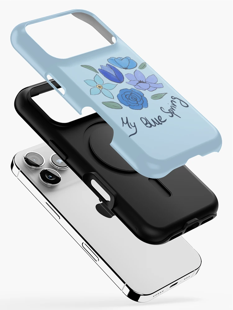 Thumbnail 2 of 4, iPhone Case, TXT Blue Spring designed and sold by SpringdayMay.