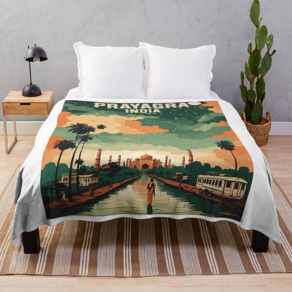 Item preview, Prayagra India Vintage Travel Tourism designed and sold by TravelersGems.