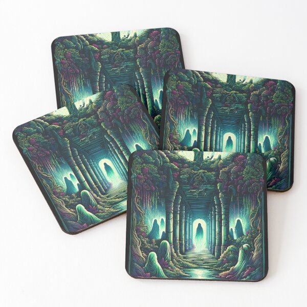 Item preview, Echoes of the Ancient - Mystical Ruins Art designed and sold by slavmod.