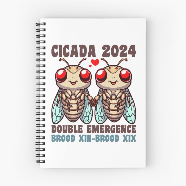 Item preview, Cicada 2024 Funny Periodical Double Brood Emergence Bug Entomology designed and sold by Stick-Artistry.
