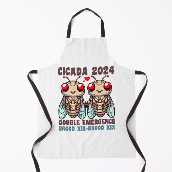 Item preview, Cicada 2024 Funny Periodical Double Brood Emergence Bug Entomology designed and sold by Stick-Artistry.