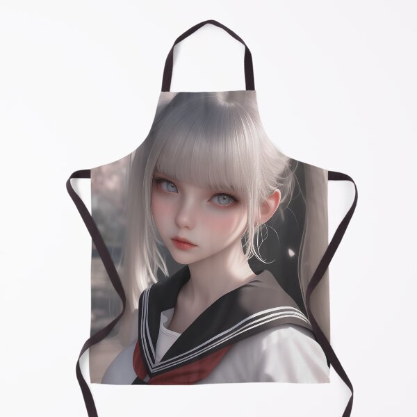 Item preview, a cute and beautiful girl with silver pigtails designed and sold by Kawai Anime Shop.