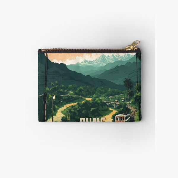 Item preview, Pune India Vintage Travel Tourism  designed and sold by TravelersGems.