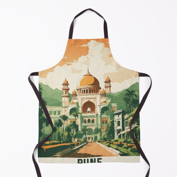 Item preview, Pune India Vintage Travel Tourism designed and sold by TravelersGems.