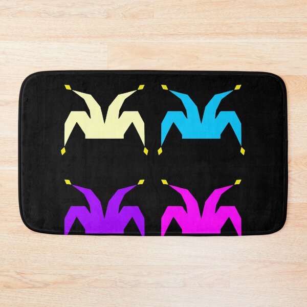 Item preview, Pack of four jester in diferent colors with bells v2 designed and sold by shennix.