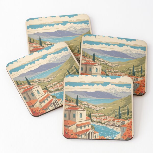 Item preview, Florina Greece Vintage Travel Tourism  designed and sold by TravelersGems.