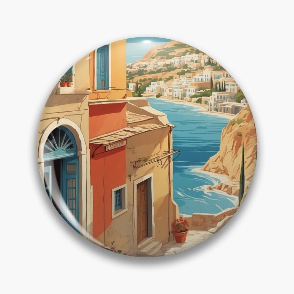 Item preview, Gazi Greece Vintage Travel Tourism  designed and sold by TravelersGems.
