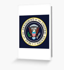 Seal of the President of the United States Greeting Card