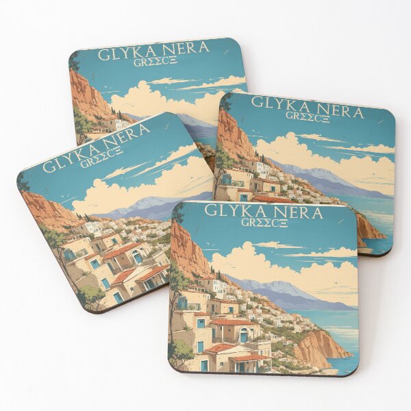 Item preview, Glyka Greece Vintage Travel Tourism  designed and sold by TravelersGems.
