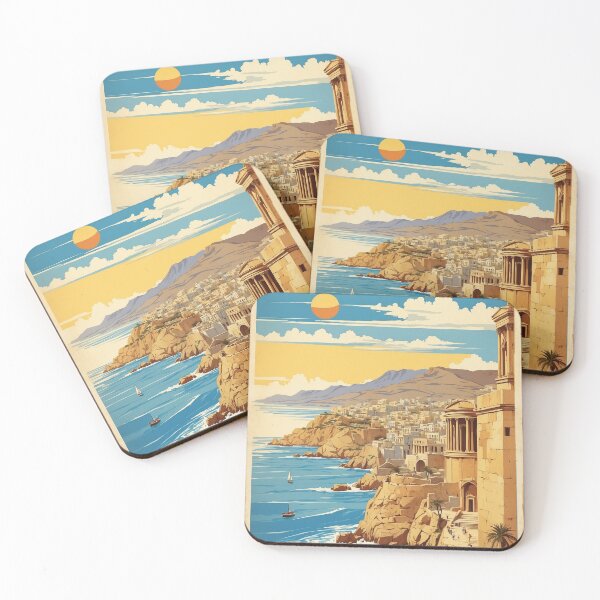 Item preview, Heraklion Greece Vintage Travel Tourism  designed and sold by TravelersGems.