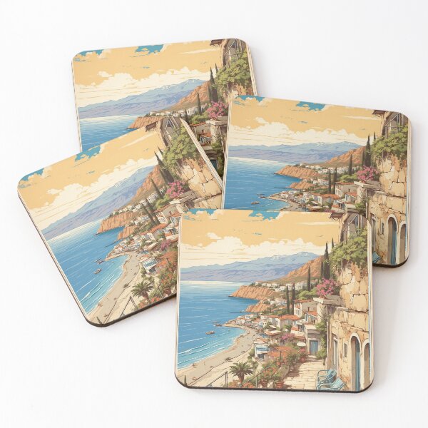 Item preview, Ialyssos Greece Vintage Travel Tourism  designed and sold by TravelersGems.