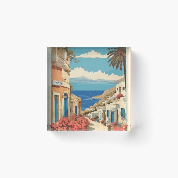 Item preview, Ierapetra Greece Vintage Travel Tourism  designed and sold by TravelersGems.