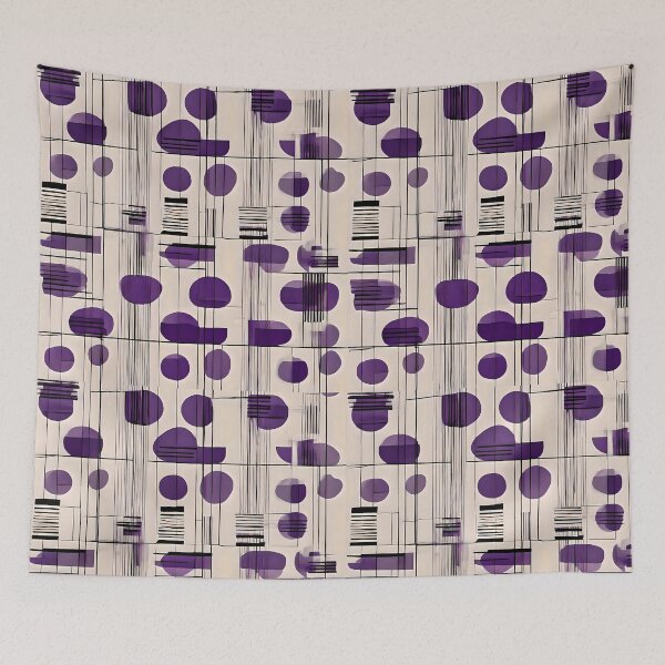 Item preview, Bauhaus Pink Blobs designed and sold by Zenvo.
