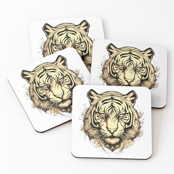 Item preview, Bengal tiger face designed and sold by Yeyishop.