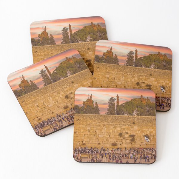 Item preview, Sunset at the Western Wall in Jerusalem designed and sold by Mitchell Grosky.