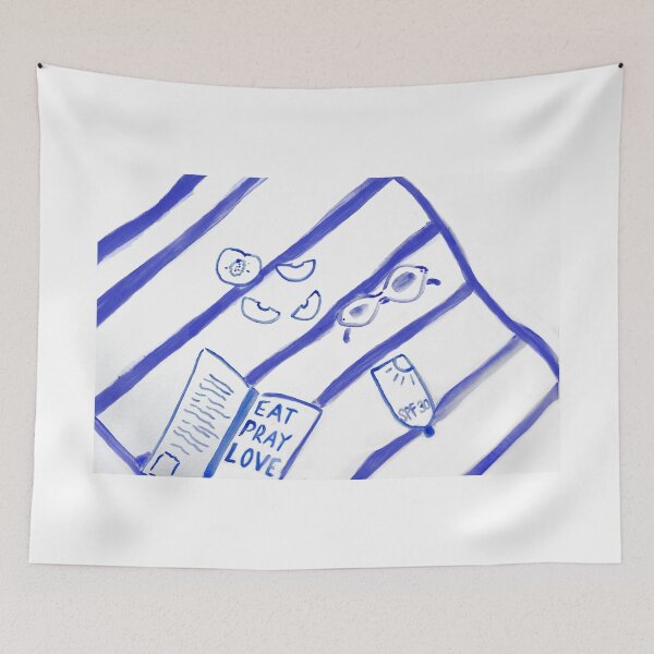 Item preview, Beach Bliss: Watercolor Picnic by the Sea designed and sold by Sopicon98.