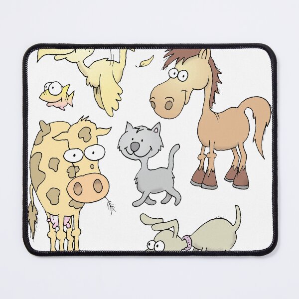 Item preview, Cartoon animals designed and sold by braindrop.