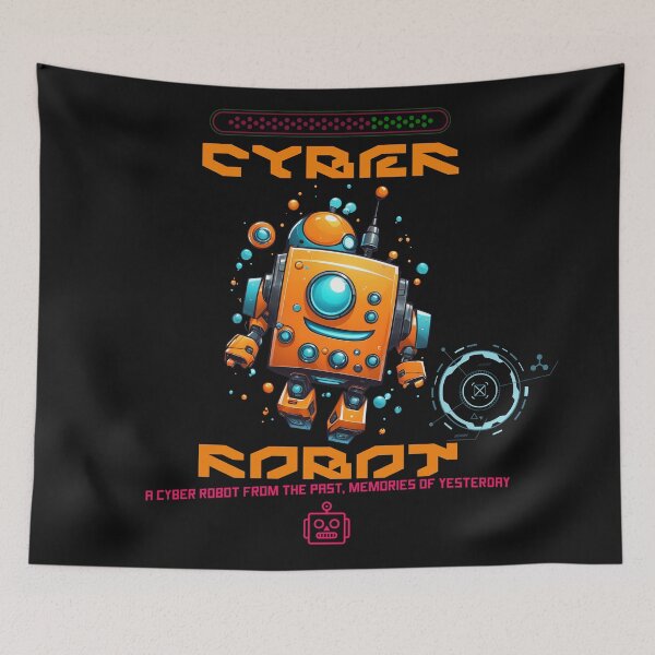 Item preview, Surprise Everyone: Give the Gift of Cyber Digital Art with Robots designed and sold by Artedig.