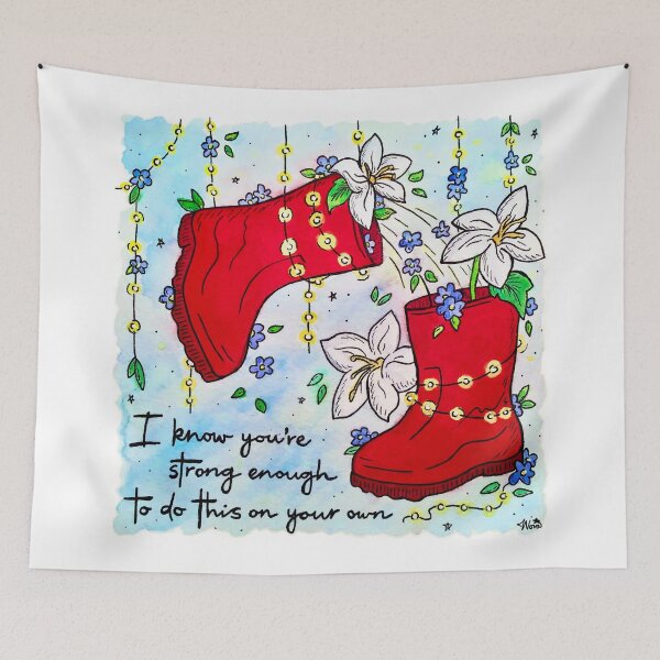 Item preview, Welly Boots  |  Scarlet & Lilies  |  Inspired by The Amazing Devil designed and sold by jackienova.