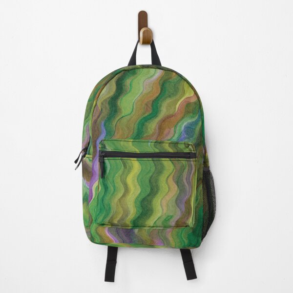 Item preview, Mostly Green Wavy Curl designed and sold by Alexandria Levin.