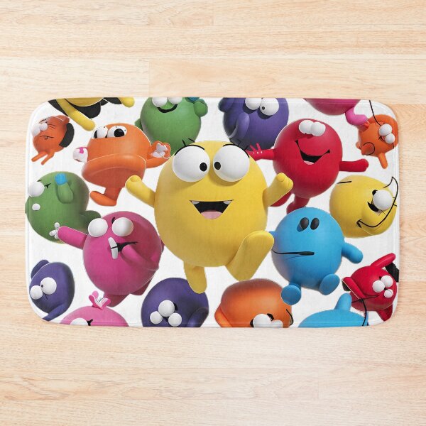 Item preview, Colorful Animated Characters 3D Sticker designed and sold by pohapoha181.