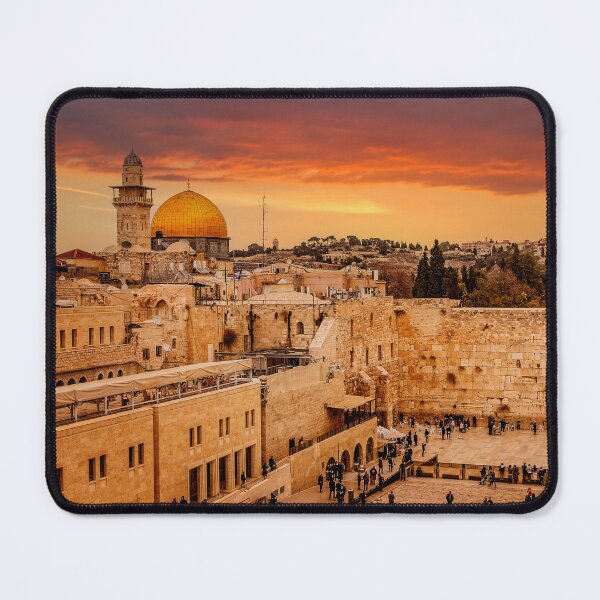 Item preview, The Awe-inspiring Western Wall in Israel at Sunset designed and sold by Mitchell Grosky.