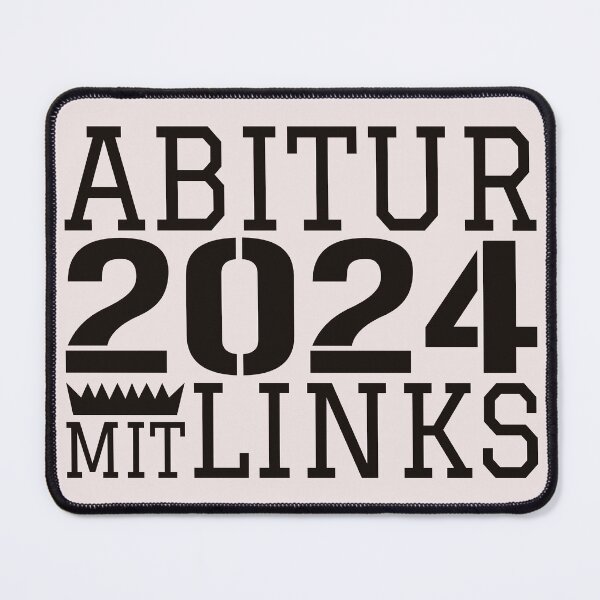 Item preview, Abitur with links gift idea designed and sold by LioPart.