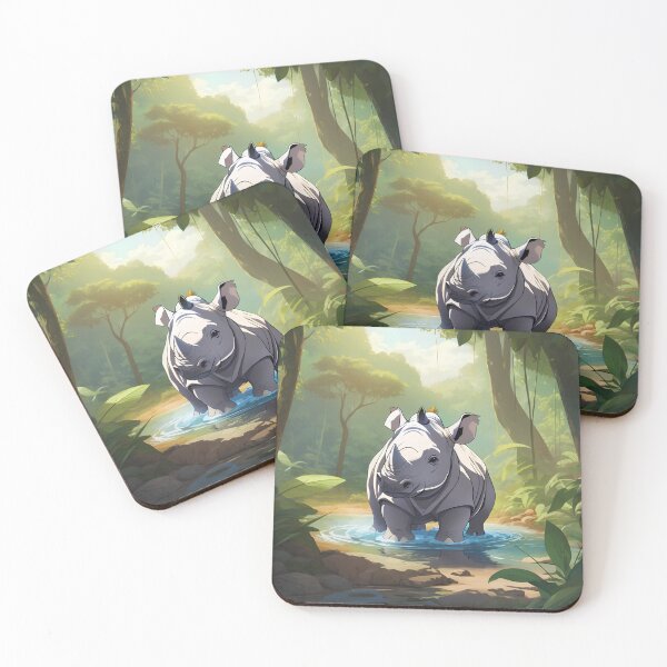 Item preview, wild rhino designed and sold by eriktartufo.