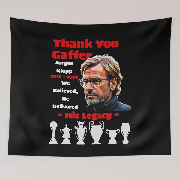 Item preview, Thank you Jurgen Klopp - Boss (Gaffer) designed and sold by TeesByAngelzB.