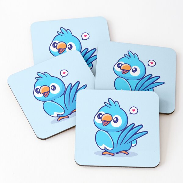 Item preview, "Joyful Avian: Cute Cartoon Vector Icon" designed and sold by hjian8219.