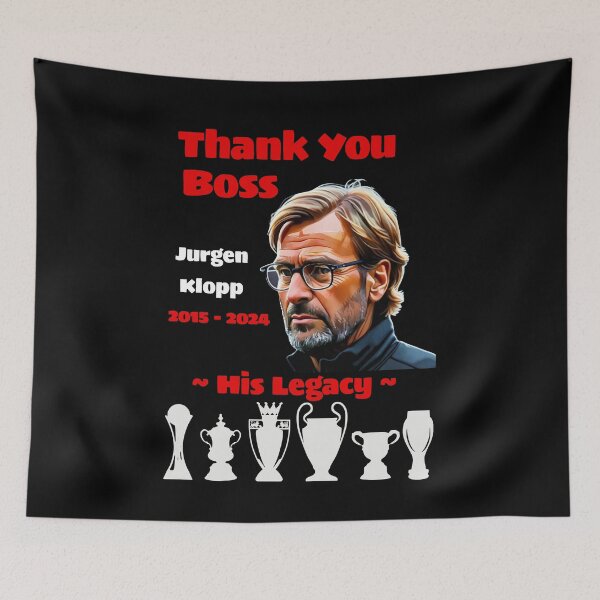 Artikelvorschau, Jürgen Klopp - Danke, Boss entworfen und verkauft von TeesByAngelzB.