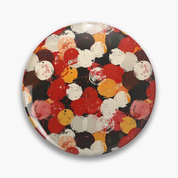 Item preview, Blotched rounds designed and sold by MidArtForge.