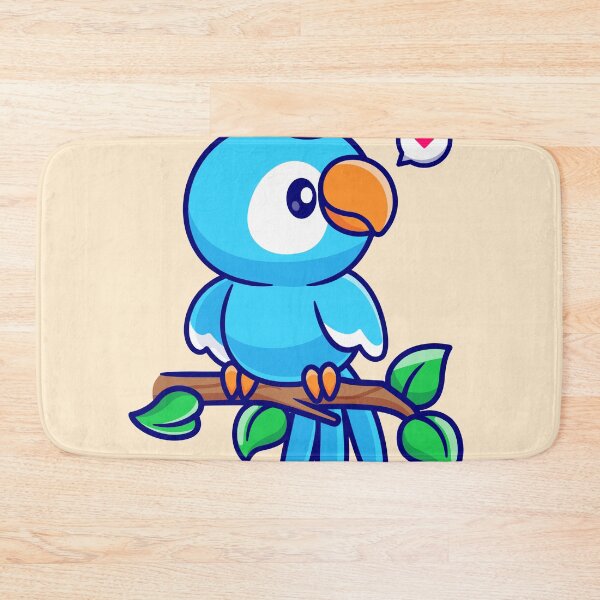 Item preview,  "Perched Songbird: Cute Cartoon Vector Icon" designed and sold by hjian8219.