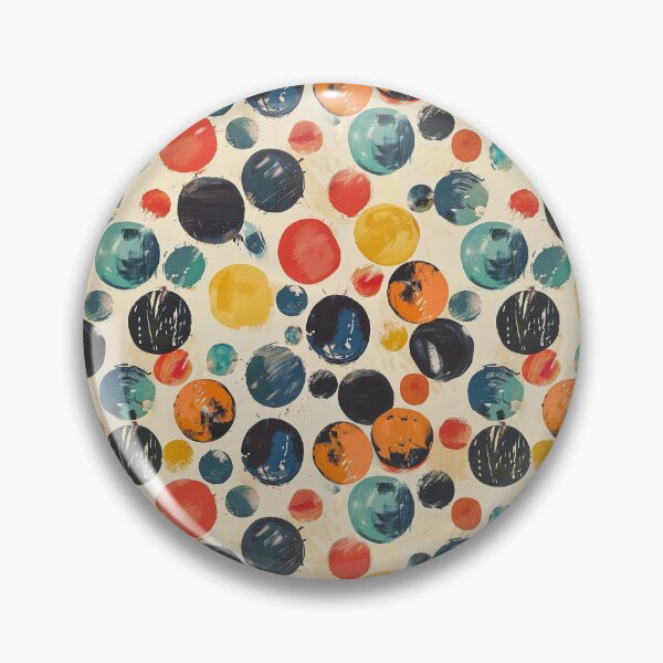 Item preview, Blotched rounds designed and sold by MidArtForge.