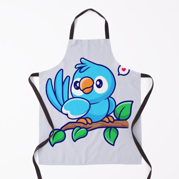 Item preview, "Whimsical Perch: Cute Cartoon Bird Vector Icon" designed and sold by hjian8219.