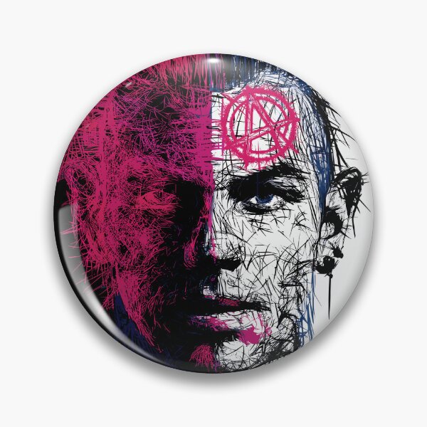 Item preview, Abstract anarchist Punk rocker fine art. designed and sold by paulo silveira.
