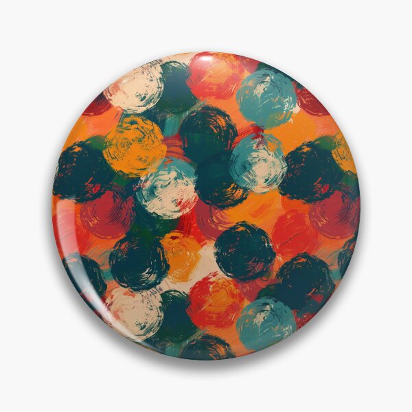 Item preview, Blotched rounds designed and sold by MidArtForge.