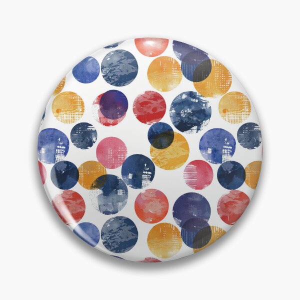 Item preview, Blotched rounds designed and sold by MidArtForge.