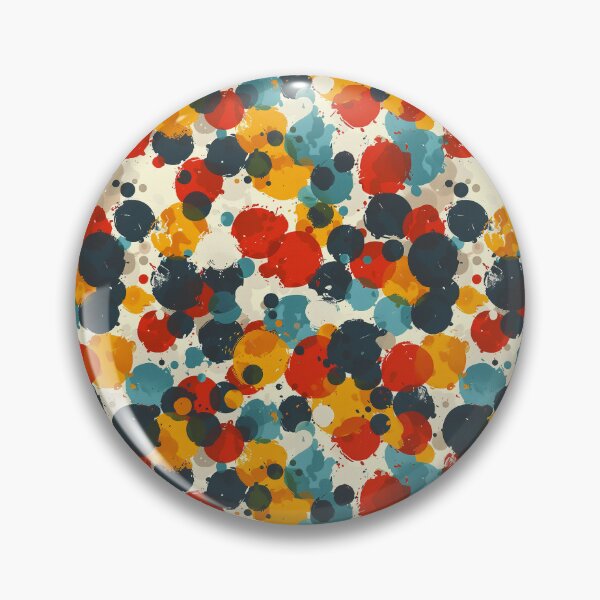 Item preview, Blotched rounds designed and sold by MidArtForge.