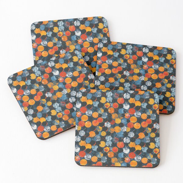 Item preview, Blotched rounds designed and sold by MidArtForge.