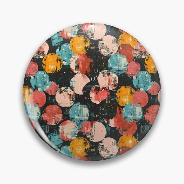 Item preview, Blotched rounds designed and sold by MidArtForge.